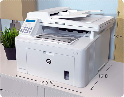 Hp laserjet pro mfp m227fdn печатает не по масштабу